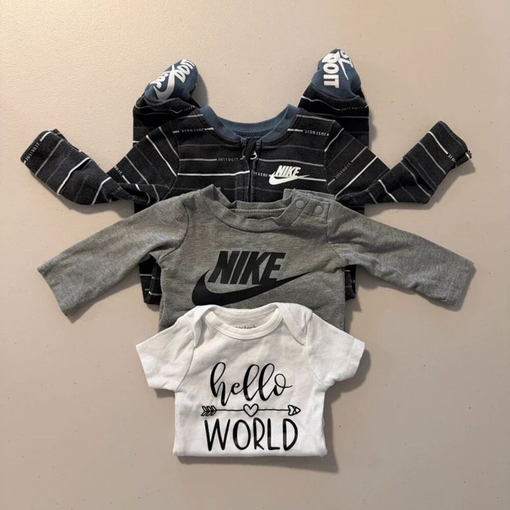 Nike and Carter’s Baby Lot of 3